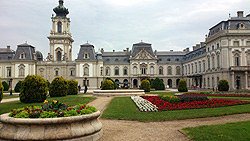 Das Schloss Festetic in Keszthely